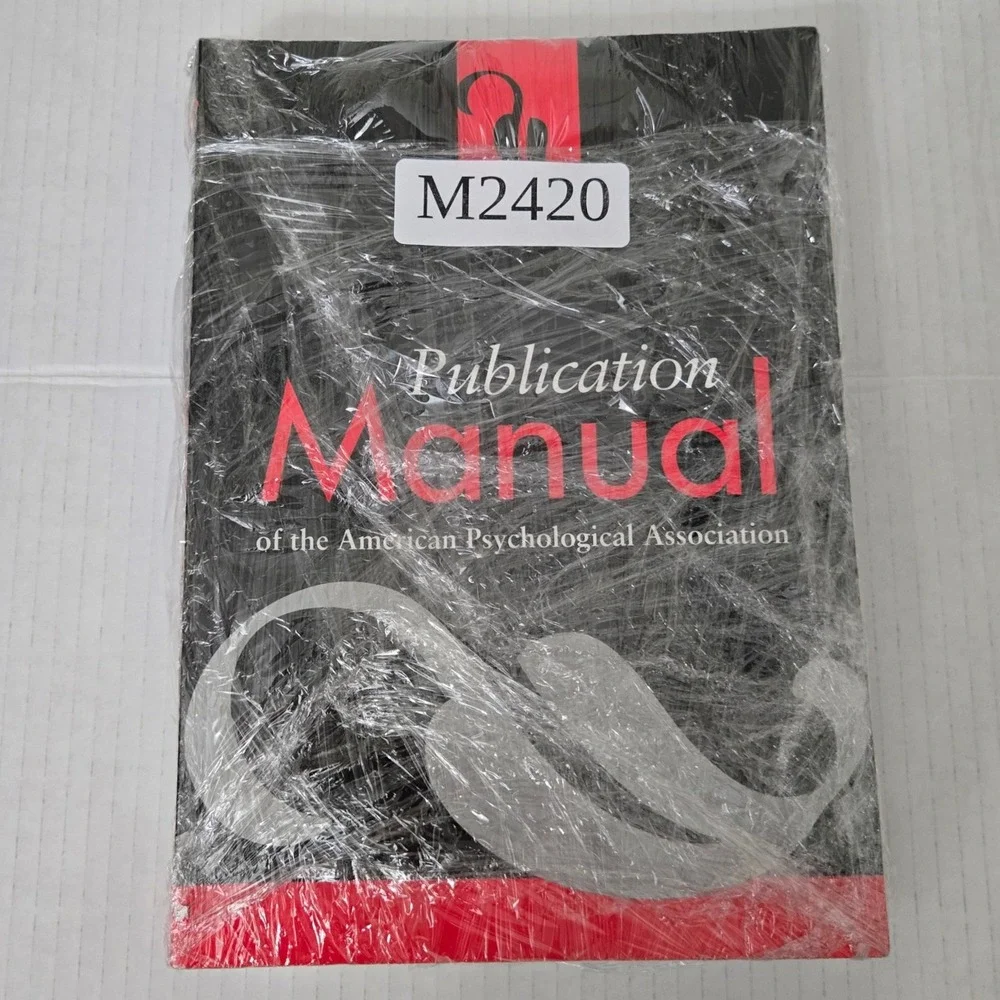 Vintage APA Publication Manual 5th Edition American Psychological Assoc USA Made